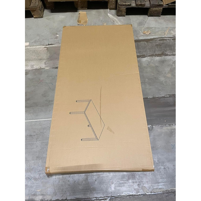 Комп'ютерний стіл SogesHome 80x40 см, офісний стіл, робоча станція, тиковий/чорний, для дому та офісу