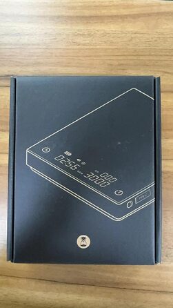 Цифрова вага для кави TIMEMORE Basic Mirror Plus, 0,1 г, таймер, бариста, 2 кг/0,2 г, харчова вага, біла