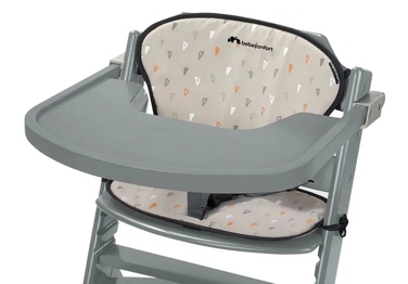 Стілець для годування Bebe Confort Timba Warm Grey з вкладишем
