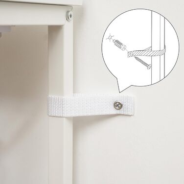 Вузький консольний стіл HOOBRO з зарядною станцією (розетка та USB), стіл за диван у вітальню або передпокій, білий та натуральний колір, EWN114CXG01