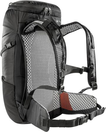 Рюкзак Tatonka Hike Pack 22 л чорний – легкий туристичний рюкзак із вентиляцією спини та дощовиком