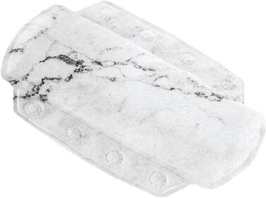 Подушка для шиї Kleine Wolke Marble, ПВХ-піна, антрацит, 32x22 см