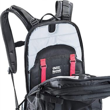 Чоловічий захисний рюкзак EVOC FR TRAIL BLACKLINE 20 л, чорний, M/L