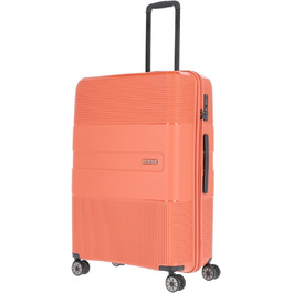 Валіза Travelite WAAL 76 см, жорсткий корпус, TSA замок, 98 л, теракота, на 4 колесах, з переробленою підкладкою