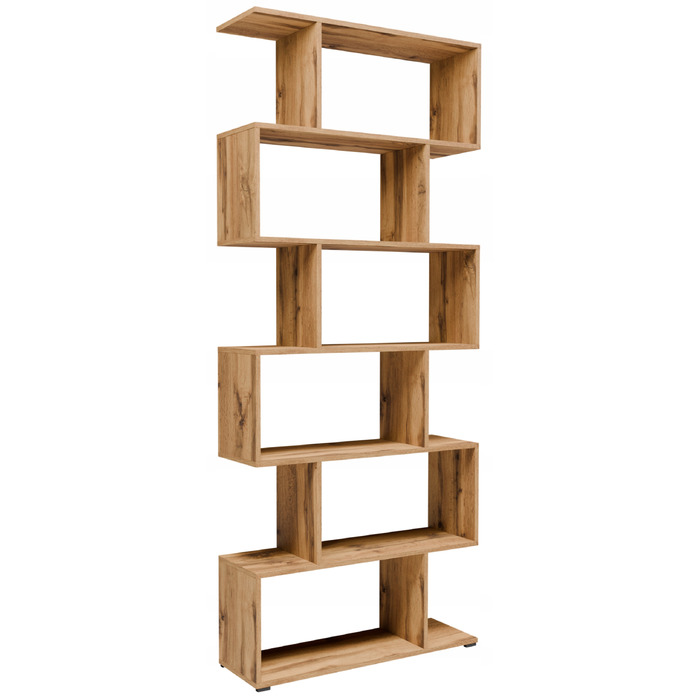 Стелаж Matkam 80 x 190 x 26 см, дуб вотан