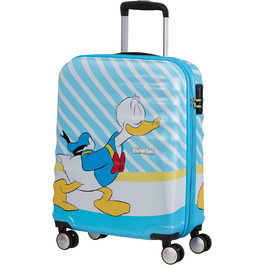 Валіза American Tourister Wavebreaker Disney Spinner 55 см, 36 л, Дональд Дак, мультиколір