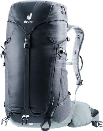 Рюкзак для хайкінгу Deuter Trail 30 літрів чорний (2024), для альпінізму та каякінгу