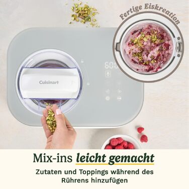Морожениця Cuisinart FreezeEase з автоматичним охолодженням: сорбет, йогурт, морозиво - готово за 40 хвилин! Без попереднього заморожування