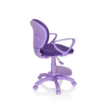 Дитячий стілець / дитячий письмовий стілець KID COLOUR тканина фіолетовий hjh OFFICE