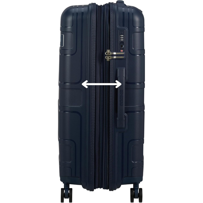 Набір валіз American Tourister Skymax 3 шт. синій (Midnight Blue) - міцні та стильні