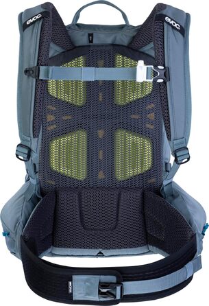 Рюкзак EVOC Explorer Pro 26 л сталевий, з системою вентиляції спини, поясом Airo Flex, відділенням для питної системи та дощовиком – якісний міський та туристичний рюкзак