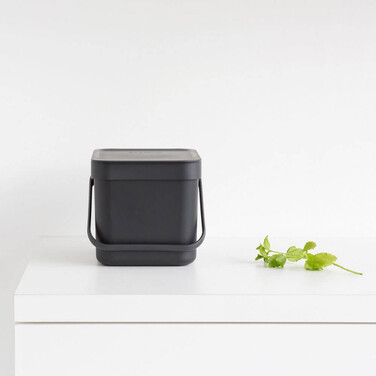 Контейнер для сміття сірий 6 л Sort&Go Brabantia