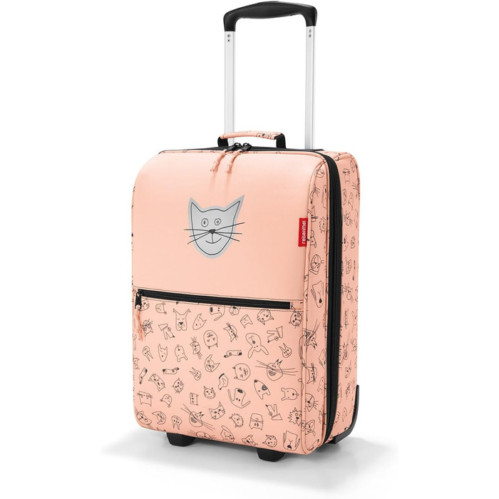 Дитяча валіза reisenthel Trolley XS Kids Cats And Dogs Rose, легка та практична