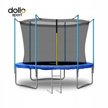 Батут із захисною сіткою Dollo Sport 252 см FT 8 (244-252 см)