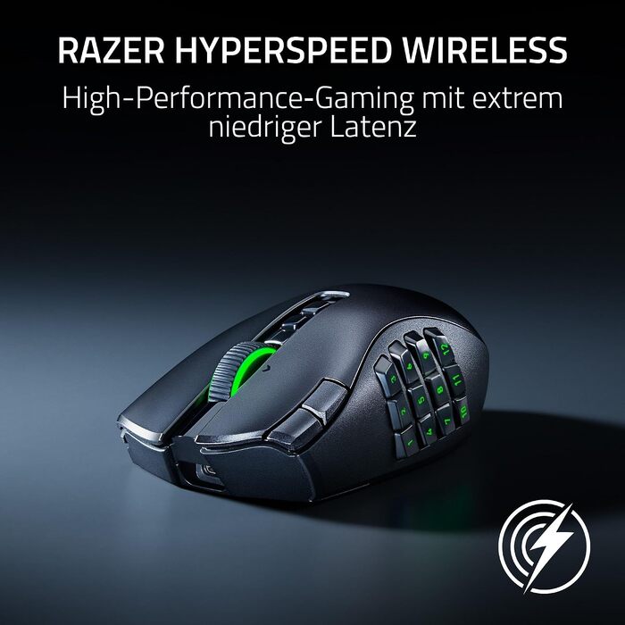Бездротова ігрова миша Razer Naga V3 Pro для MMO з мінливими бічними панелями, оптичним сенсором Focus Pro 50K та перемикачами Gen-4