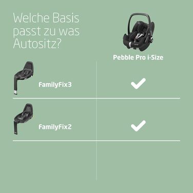Автокрісло для новонароджених Maxi-Cosi Pebble Pro i-Size (0-12 місяців, 45-75 см), Essential Black