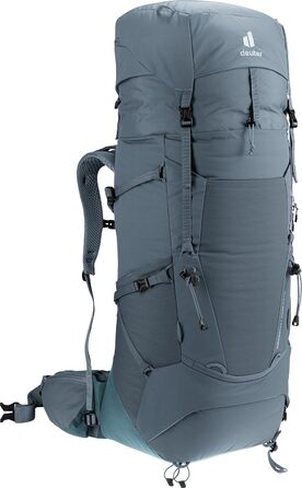 Туристичний рюкзак deuter Aircontact Core 50+10 л, графітовий, модель 2024, для трекінгу