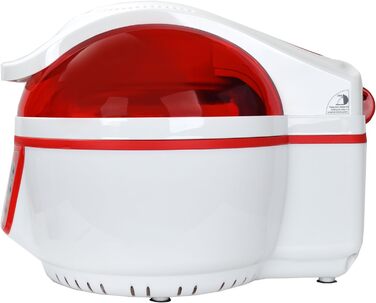 Аерофритюрниця Syntrox Germany Turbo 10 л, LED-дисплей, до 250°C, без олії, червона