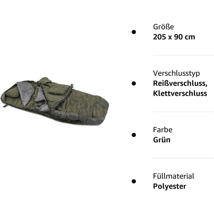 Спальний мішок Anaconda Freelancer Vagabond 4 Camou до -20°C для кемпінгу та туризму