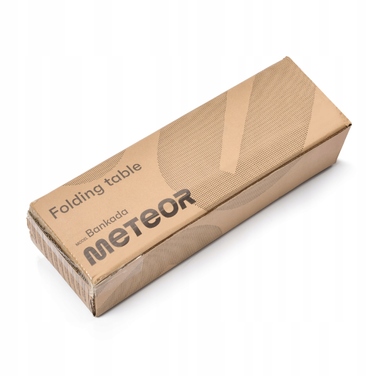 Складаний стіл Meteor Bankada, чорний