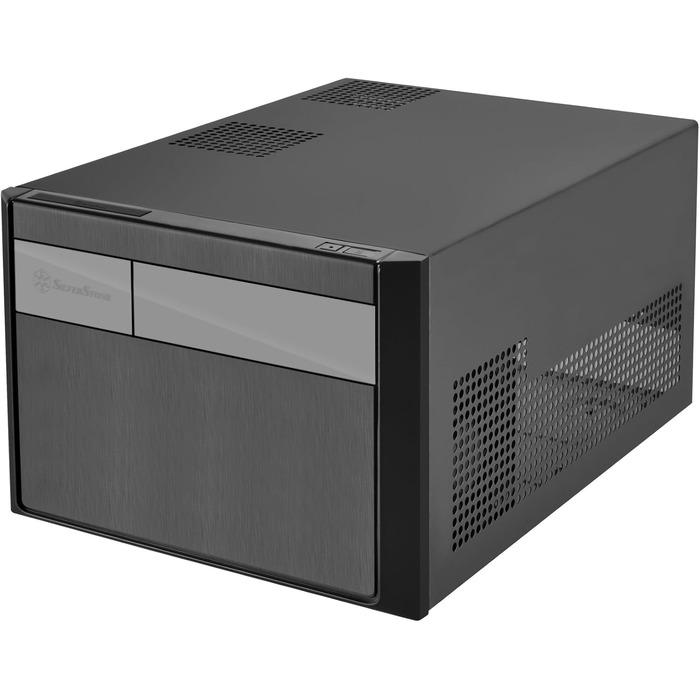 Комп'ютерний корпус SilverStone SST-SG11B Sugo Micro ATX Cube, чорний