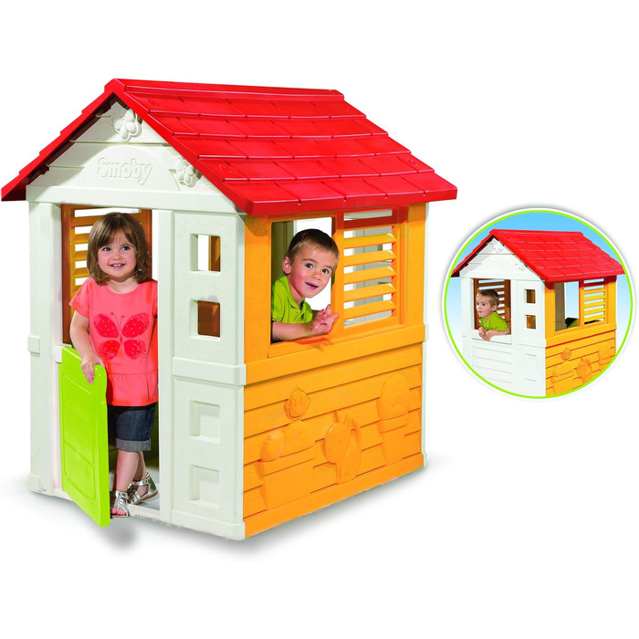 Дитячий садовий будиночок Smoby Sunny 7600810707, 98x110x127 см, для дітей від 2 років