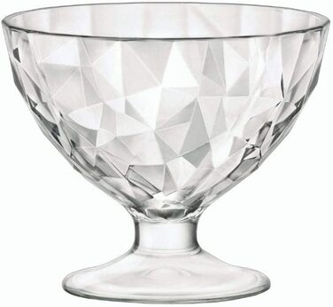 Бокали для лонгдрінку Bormioli Rocco Diamond 470 мл, блакитні, набір 6 шт. (Ice Medium 220 мл, прозорі)