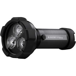 Потужний ліхтар Ledlenser P18R Work, 4500 люмен, LED, акумуляторний, фокусування, USB-зарядка, дальність 720 м, X-Lens Technology, професійний робочий ліхтар