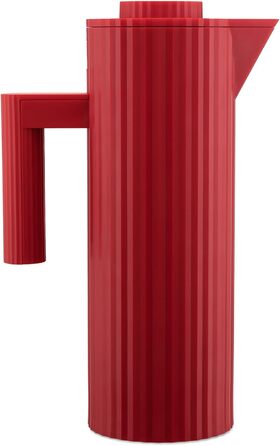 Термос Alessi Plissé MDL12 G - дизайн, 1 л, червоний, з термопластику