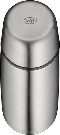 Термос alfi ISOTHERM PERFECT DV 750 мл з нержавіючої сталі з чашкою, герметичний, з кришкою, тримає тепло, не залишає відбитків, довговічний, можна мити в посудомийці, BPA-free