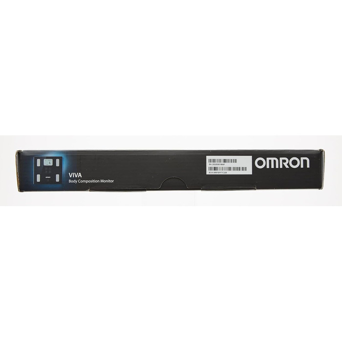 OMRON VIVA – розумні ваги-аналізатор складу тіла з Bluetooth, додатком, вимірюванням жиру, ваги, вісцерального жиру, м’язової маси, базального метаболізму та ІМТ; для 4 користувачів, тонометр з Bluetooth; рейтинг 'Добре' 10/24 від Stiftung Warentest