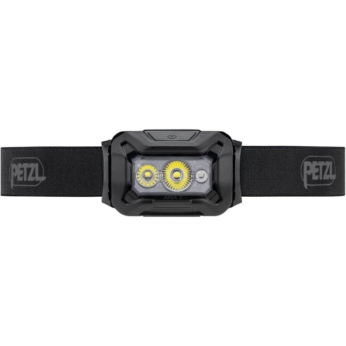 Ліхтарик налобний PETZL Aria 2, камуфляж зелений, для туризму та кемпінгу
