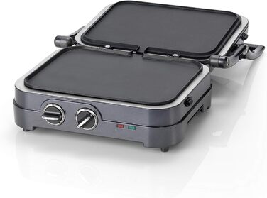 Електрогриль Cuisinart Griddle & Grill, сендвічниця, прес для паніні, знімні антипригарні пластини, посудомийна безпека, здорове приготування з мінімумом олії, синій
