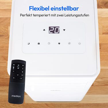 Мобільний кондиціонер MEDION P901 9000 BTU з пультом та Wi-Fi – охолодження, осушення, вентиляція. Комплектація з ущільнювачем для вікна.