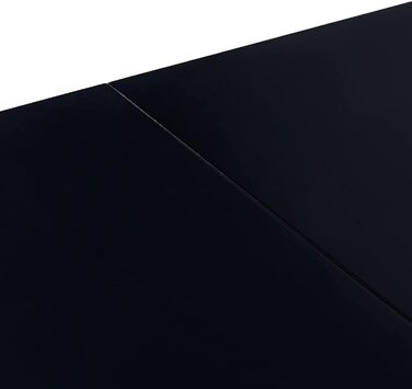 Стол кухонний прямокутний білий DORAFAIR 110x70x73 см, для кухні, офісу, конференцій, кав'ярні, скандинавський стиль, дерев'яні ніжки