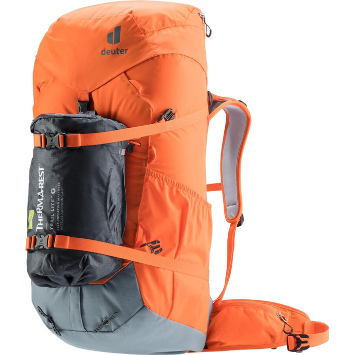 Жіночий експедиційний рюкзак Deuter Gravity Expedition 45+ SL, 45 л, жовто-синій