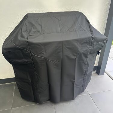 Водонепроникний захисний чохол для гриля Weber Q100, Q200, Q1000, Q1200, Q2000, Q2200 з візком, стійкий до УФ-випромінювання (132x66x109 см)