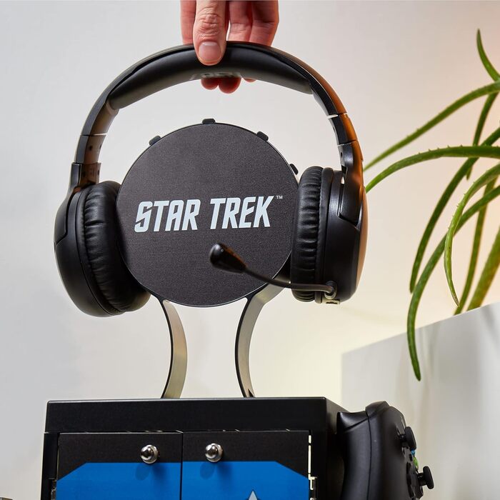 Органайзер для ігрових аксесуарів Star Trek Blue від Numskull: підставка для контролера та навушників (PS5, Xbox Series X/S, Nintendo Switch)