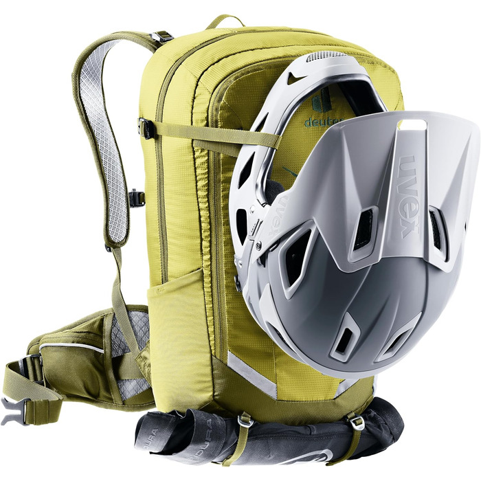 Велосипедний рюкзак Deuter Flyt 20 з протектором, зелений, 20 л