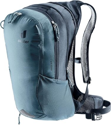 Велосипедний рюкзак Deuter Race Air 14+3 л, Atlantic-Ink, легкий, вентиляція спини