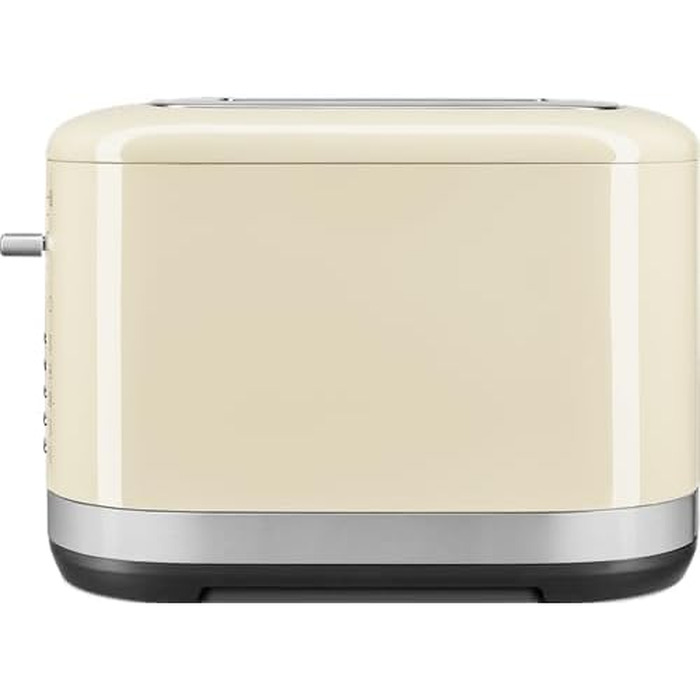 Тостер KitchenAid для 2 скибок, кремовий: ретро дизайн, 7 функцій, нержавіюча сталь
