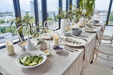 Набір столових приборів ZWILLING Greenwich, 68 предметів, на 12 осіб, нержавіюча сталь 18/10, полірована сталь, сріблястий