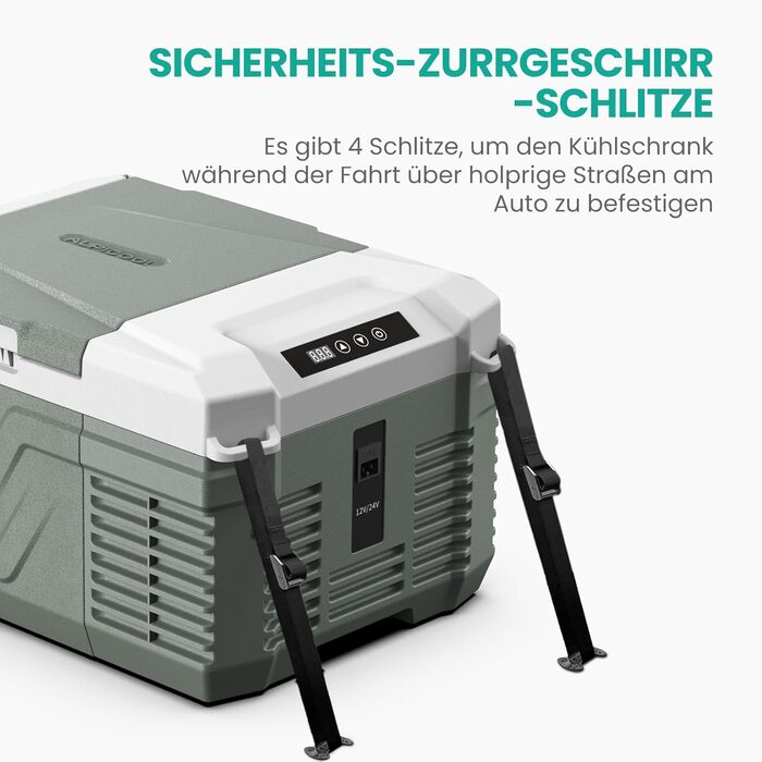 Холодильник Alpicool 9L: міні-холодильник 12V/230V для авто, кемпінгу, риболовлі, подорожей, човнів. Діапазон температур -20°C - 20°C