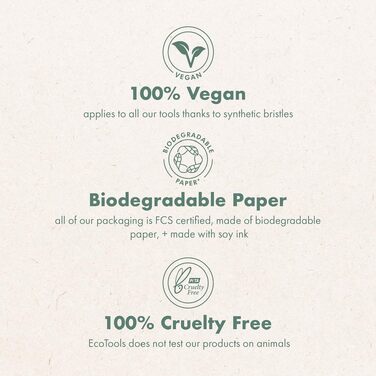 Щітка для тіла Ecotools Bamboo з бамбуковою щетиною, одностороння
