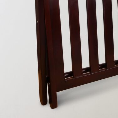 Підставка для багажу Casual Home з масиву дерева з полицею, колір Espresso