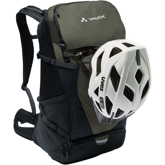 Універсальний велосипедний рюкзак VAUDE Bike Alpin Pro 28+ 20-29 л, хакі
