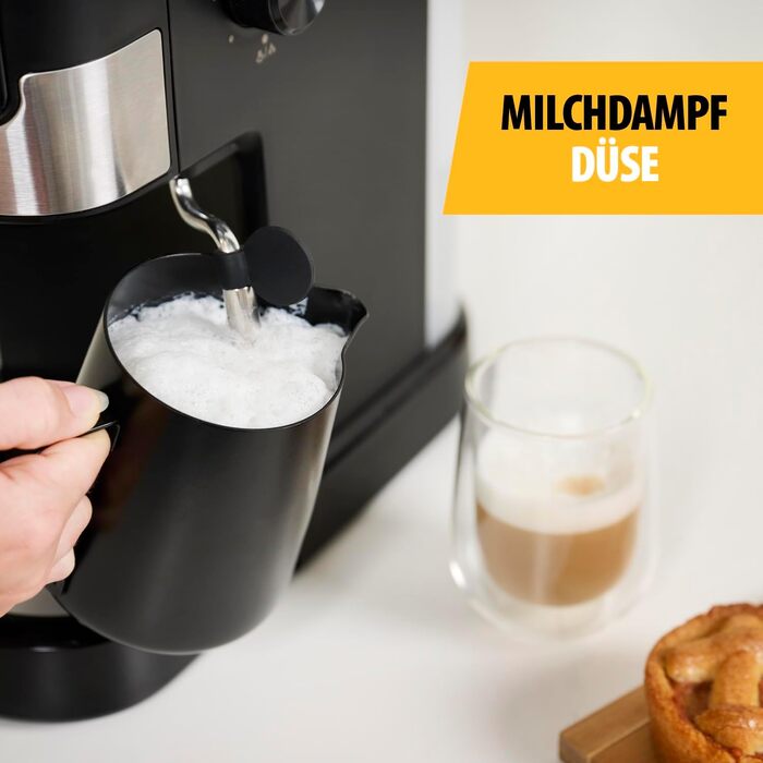 Кавомашина Tristar CM-2278 еспресо, 2 чашки, для капсул Nespresso та меленої кави, підігрів чашок, 20 бар, 1100 Вт