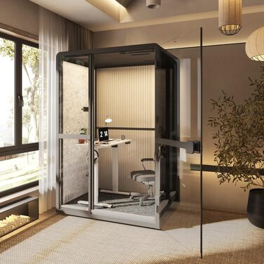 Регульований по висоті письмовий стіл MiniDesk, чорний (73–118 см)