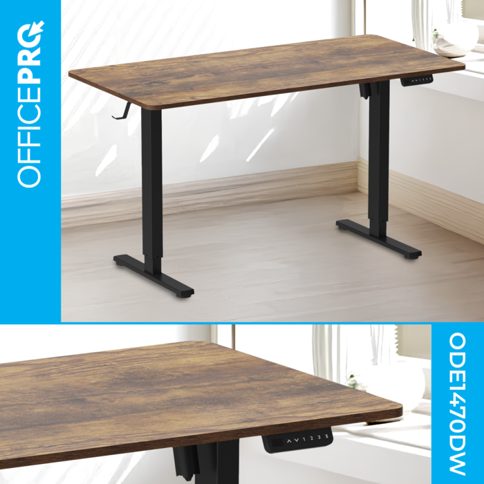 Комп’ютерний стіл з електрорегулюванням висоти OfficePro ODE1470DW