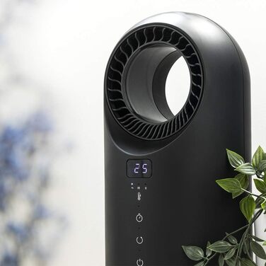 Конвектор Cecotec Warm 8400 Bladeless Connected: WiFi, сенсорне управління, 1500W, чорний